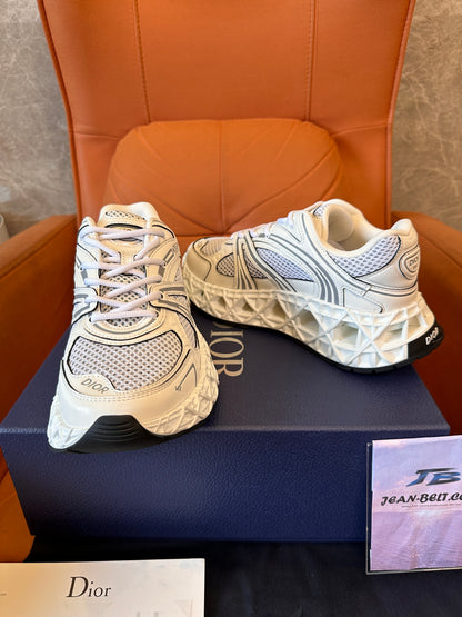 Zapatillas blancas de malla Dior B30
