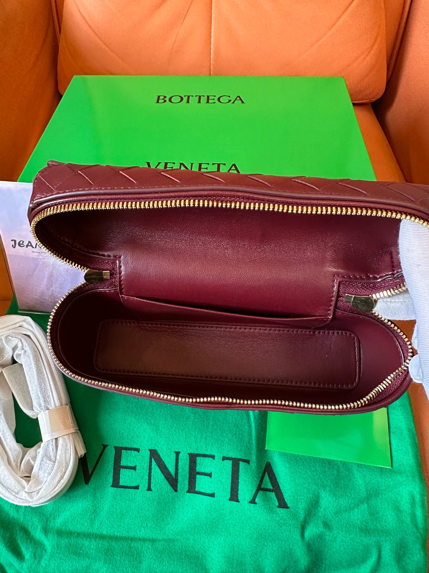 Bottega Veneta Intrecciato Leather Vanity Case