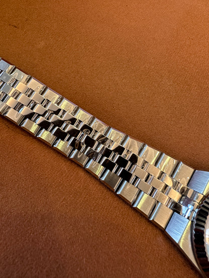 Rolex Datejust Ice Blue Mosaic Dial – Jubilee Bracelet