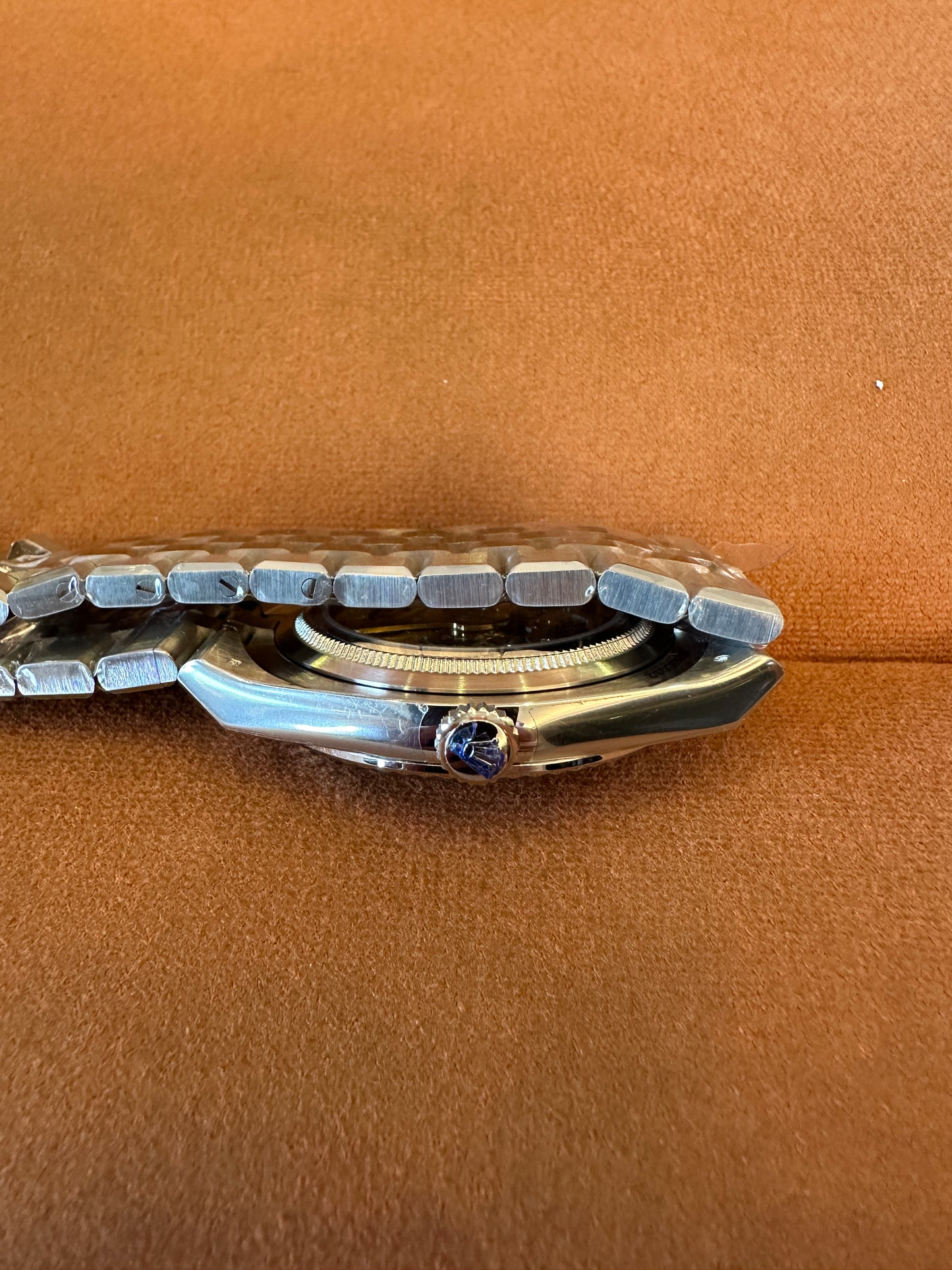 Rolex Datejust Ice Blue Mosaic Dial – Jubilee Bracelet