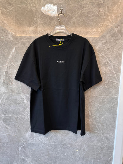Acne Studios Logo Embroidered Oversized T-shirt