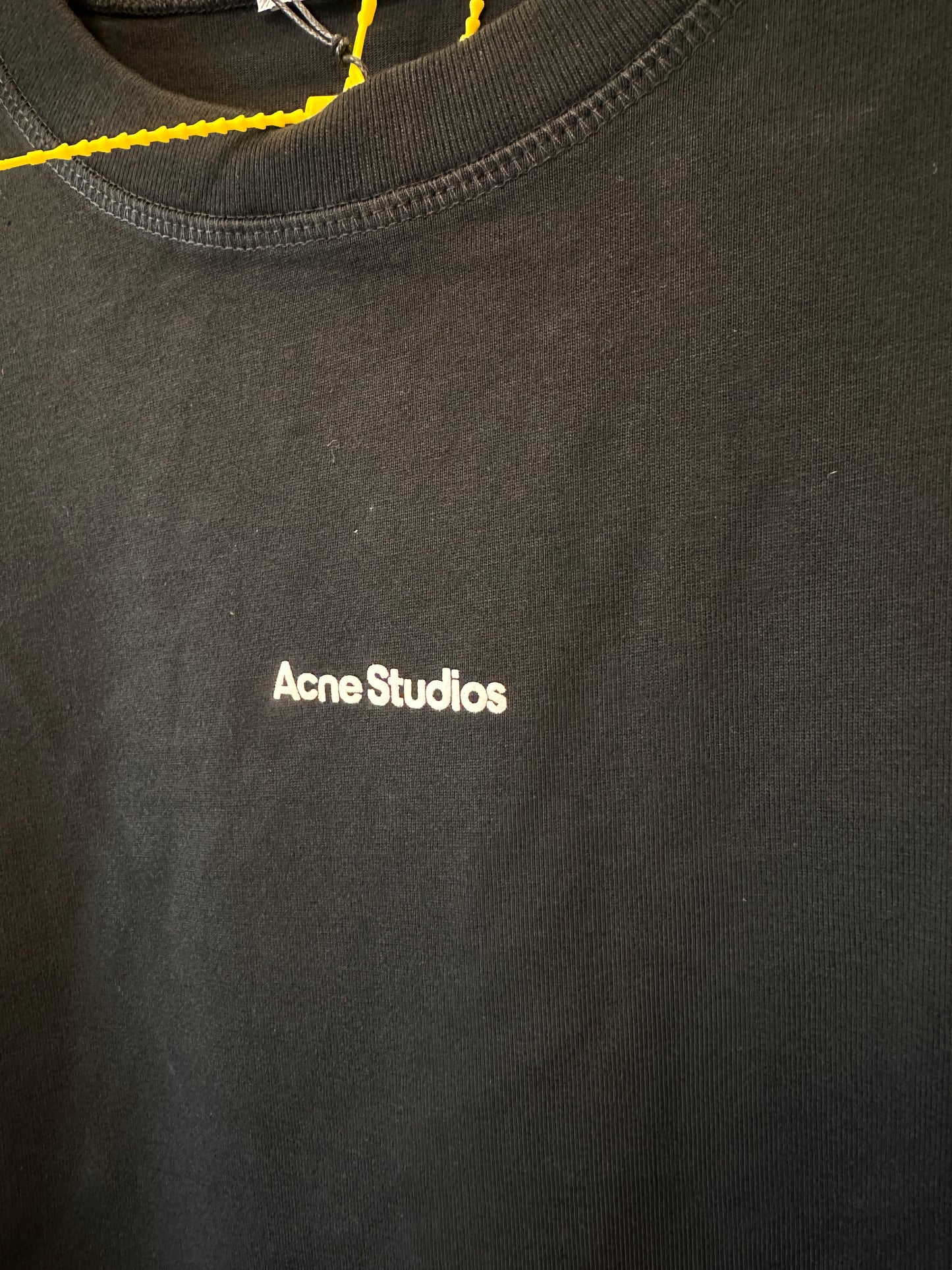 Acne Studios Logo Embroidered Oversized T-shirt