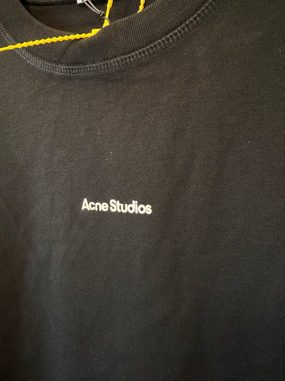 Acne Studios Logo Embroidered Oversized T-shirt