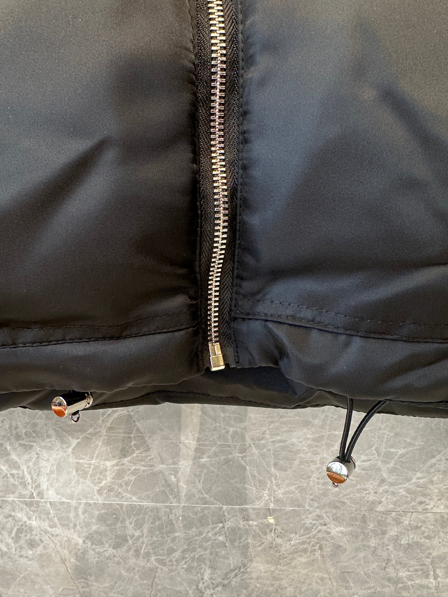 Prada Re-Nylon Down Jacket Black