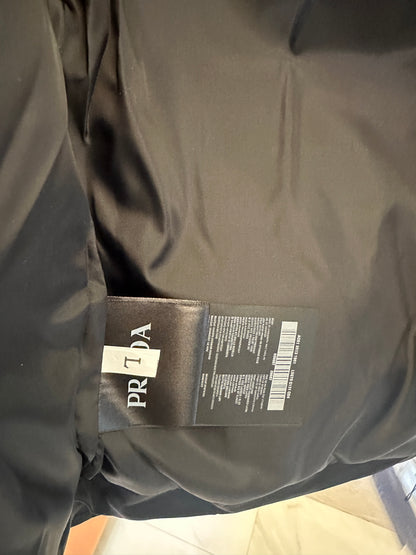 Prada Re-Nylon Down Jacket Black