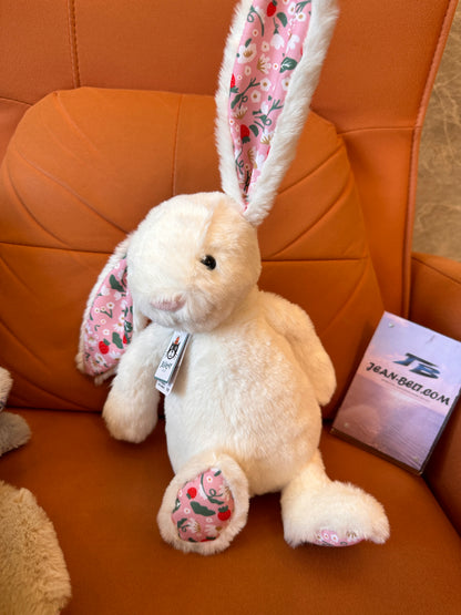 Jellycat Blossom Bunny Peluche – Coelha Macia com Orelhas Florais