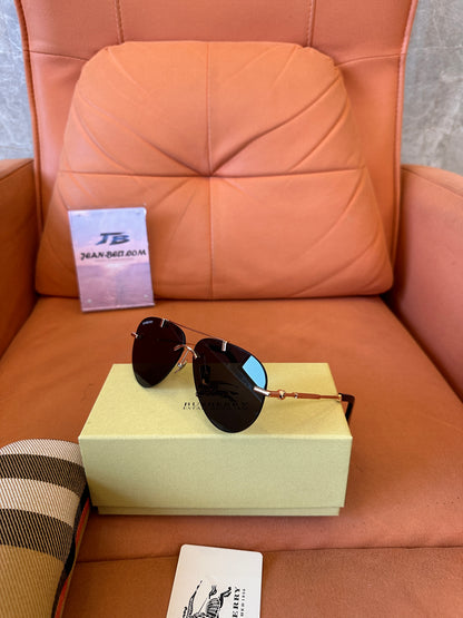 Burberry BE3151 3001/8G Aviator Sunglasses