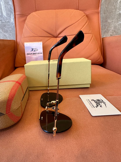 Burberry BE3151 Tortoise & Gold Pilot Sunglasses