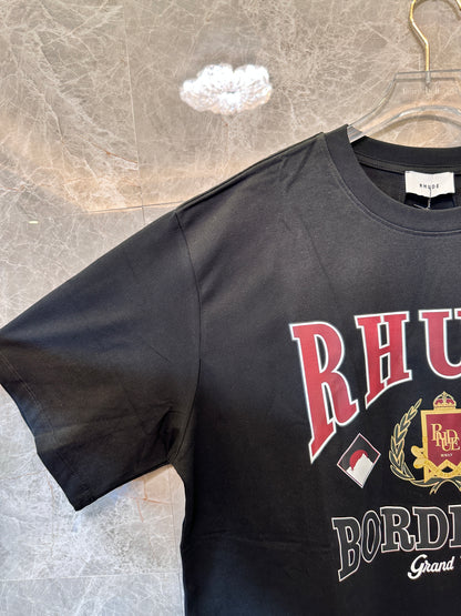 RHUDE Bordeaux Grand Vin Graphic T-shirt