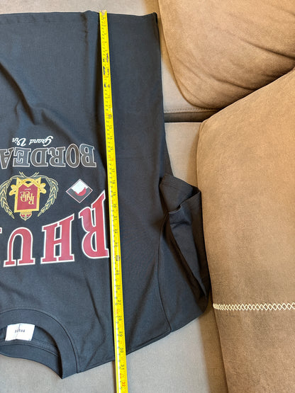 RHUDE Bordeaux Grand Vin Graphic T-shirt