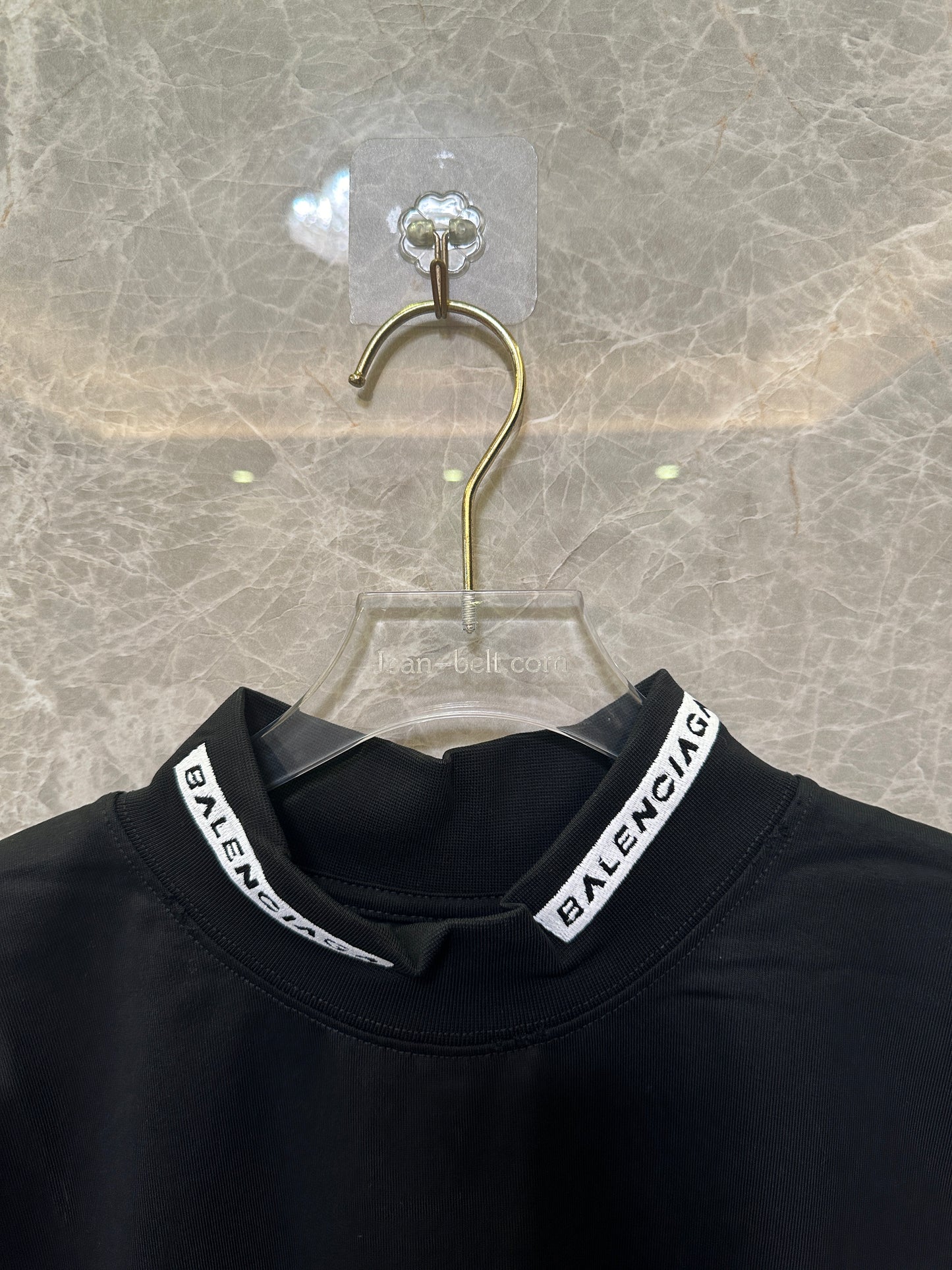 Balenciaga Multi-Logo Racing Print Black T-Shirt