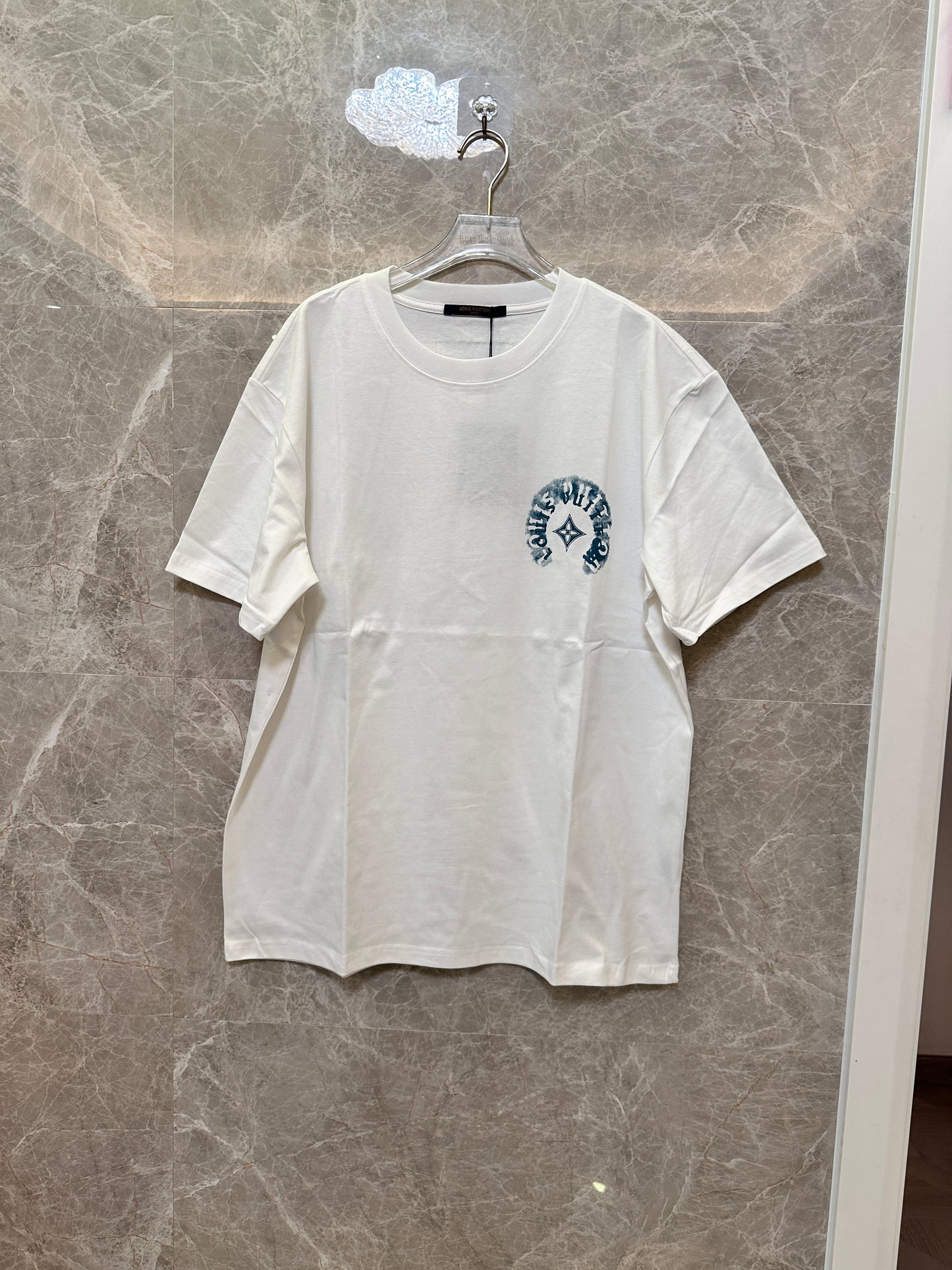 Louis Vuitton White Cotton T-shirt