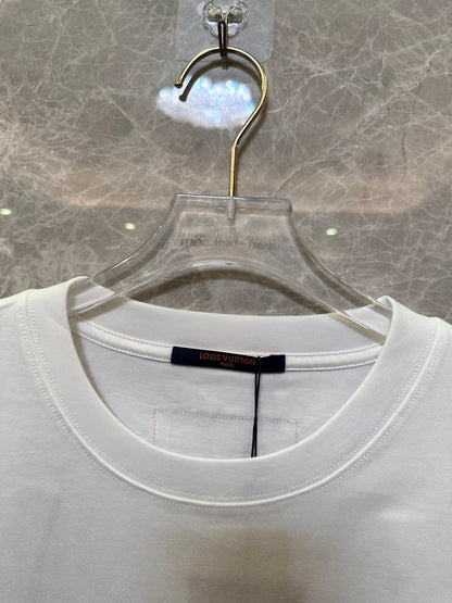 Louis Vuitton White Cotton T-shirt