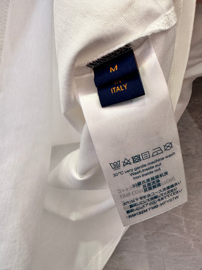 Louis Vuitton White Cotton T-shirt