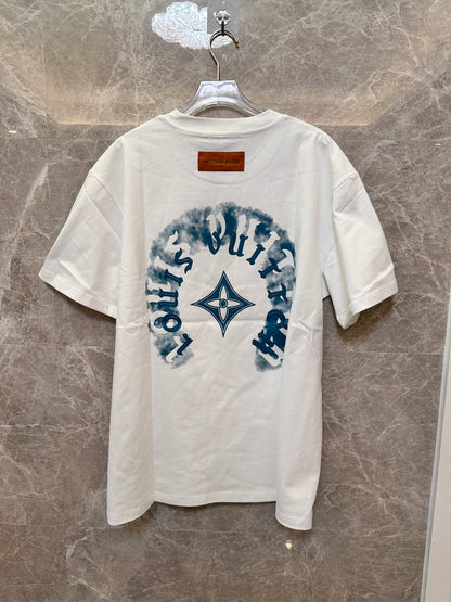 Louis Vuitton White Cotton T-shirt