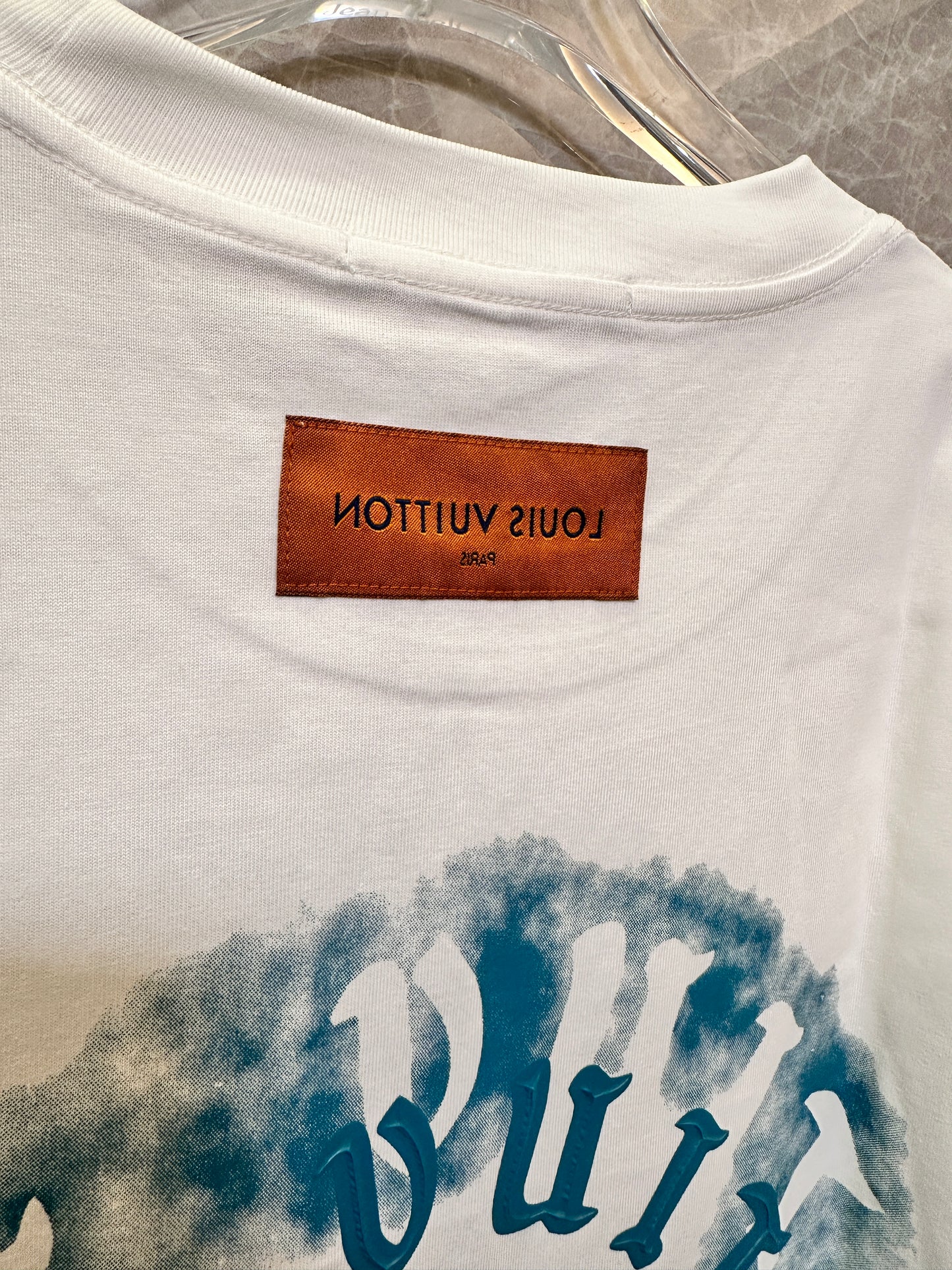 Louis Vuitton White Cotton T-shirt
