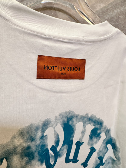 Louis Vuitton White Cotton T-shirt