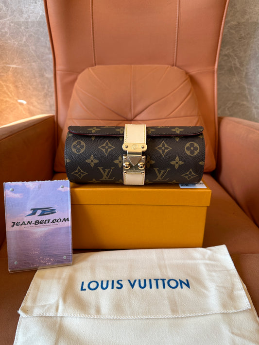 Louis Vuitton Monogram Canvas 3-Watch Travel Case