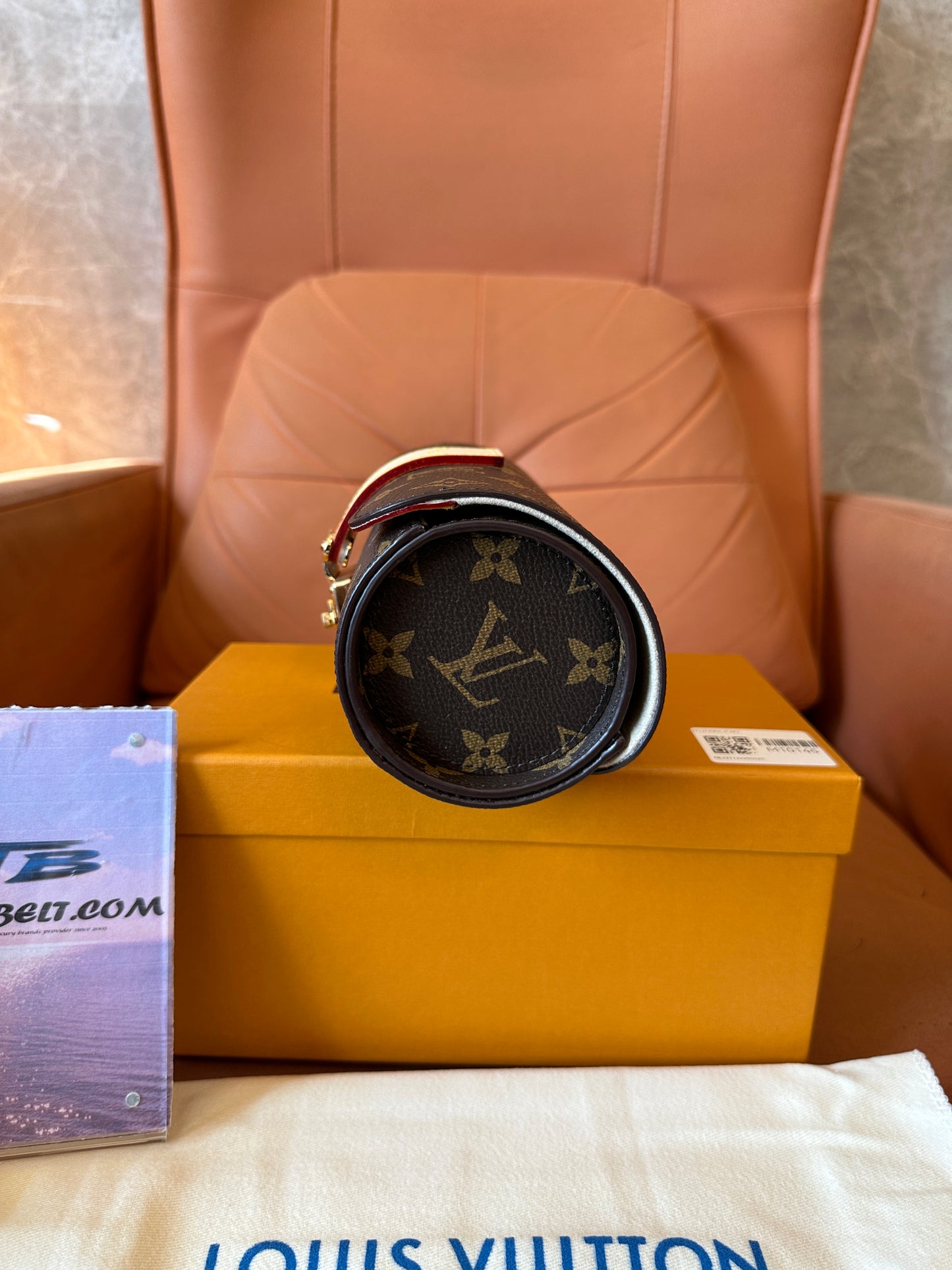 Louis Vuitton Monogram Canvas 3-Watch Travel Case