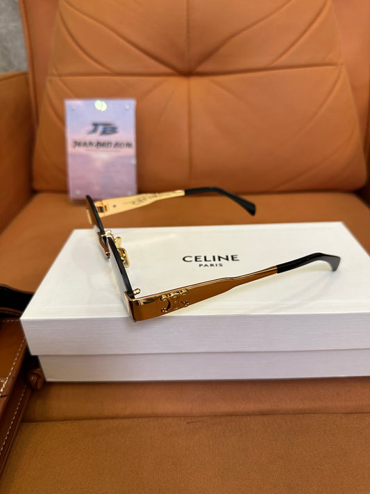 Celine CL42121U Sunglasses - Gold & Black