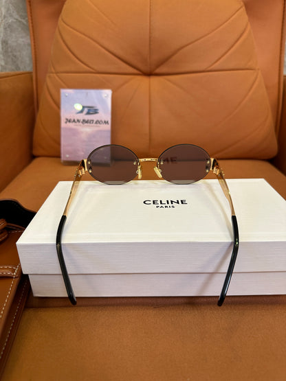 Óculos de sol Celine CL42121U - dourado e preto