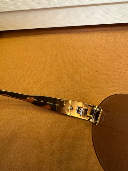 Óculos de sol Celine CL42121U - dourado e preto