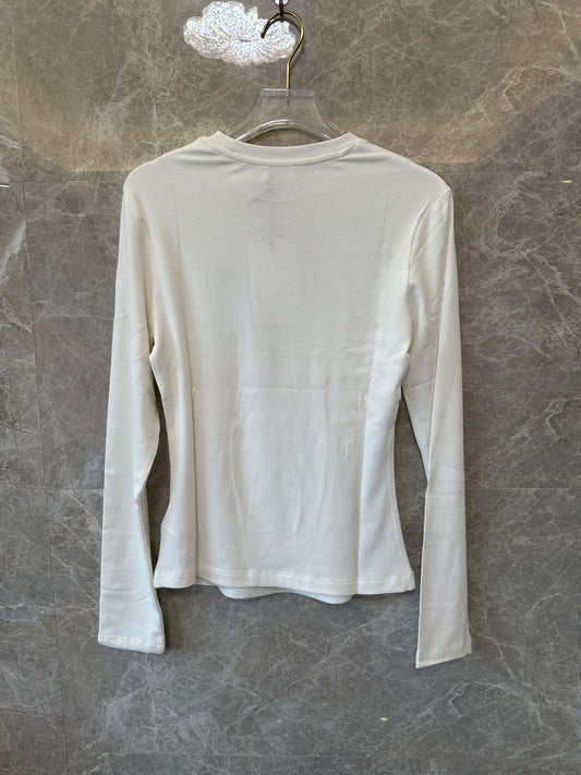 Celine Women’s Long Sleeve Slim Fit T-shirt