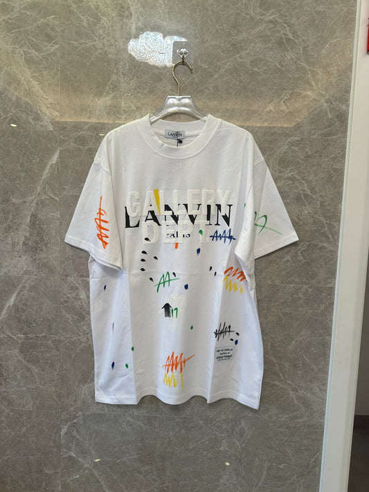 Camiseta con estampado de grafiti de Lanvin x Gallery Dept.