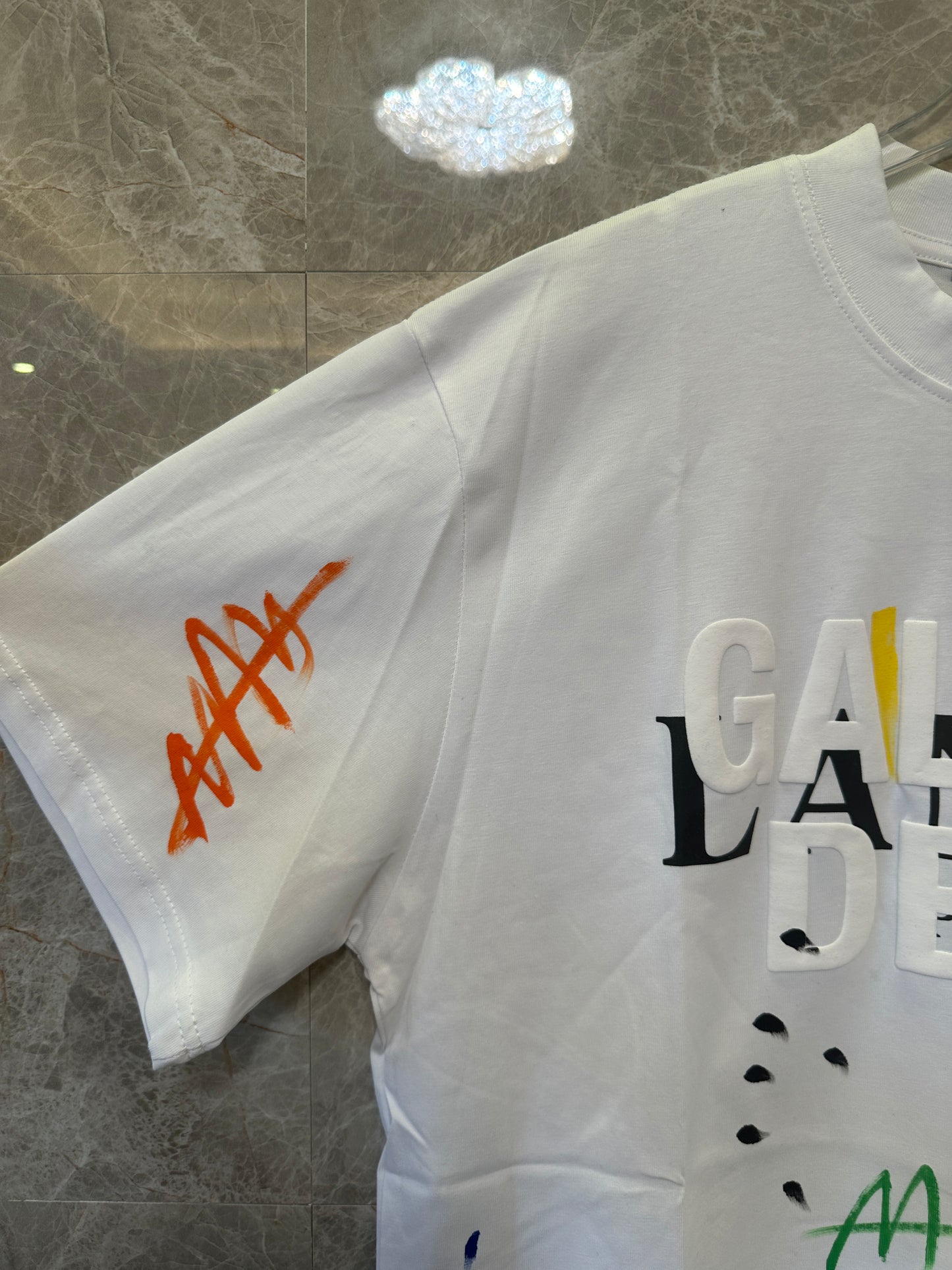 Lanvin x Gallery Dept. Graffiti Print T-shirt