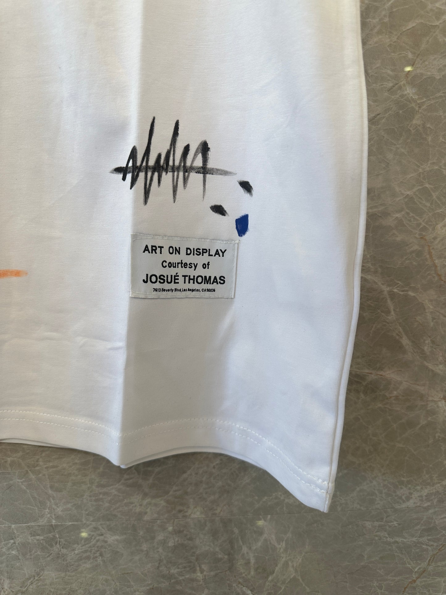 Lanvin x Gallery Dept. Graffiti Print T-shirt