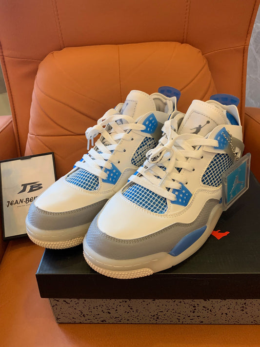 Air Jordan 4 x Off-White -University Blue