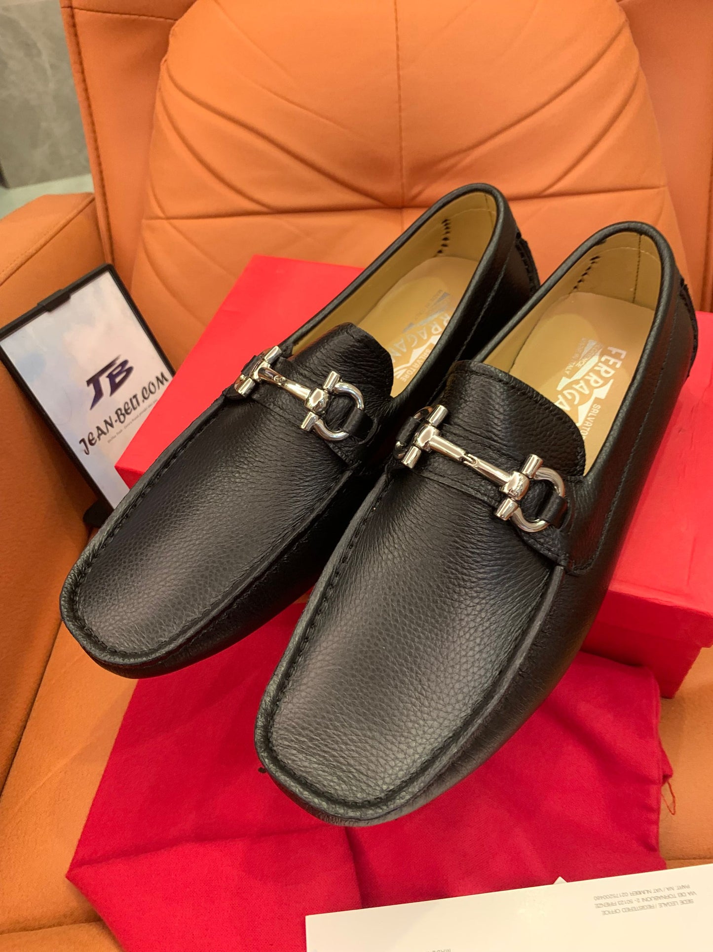 Salvatore Ferragamo Mocasín Parigi de piel