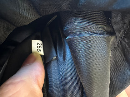 Mala Prada Tiracolo em Nylon Preto com Detalhes de Corrente