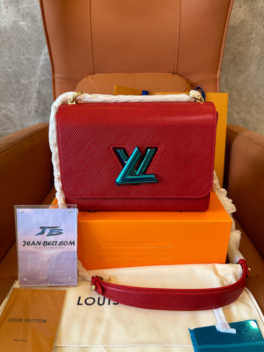 Louis Vuitton Epi Leather Red Pouch Bag