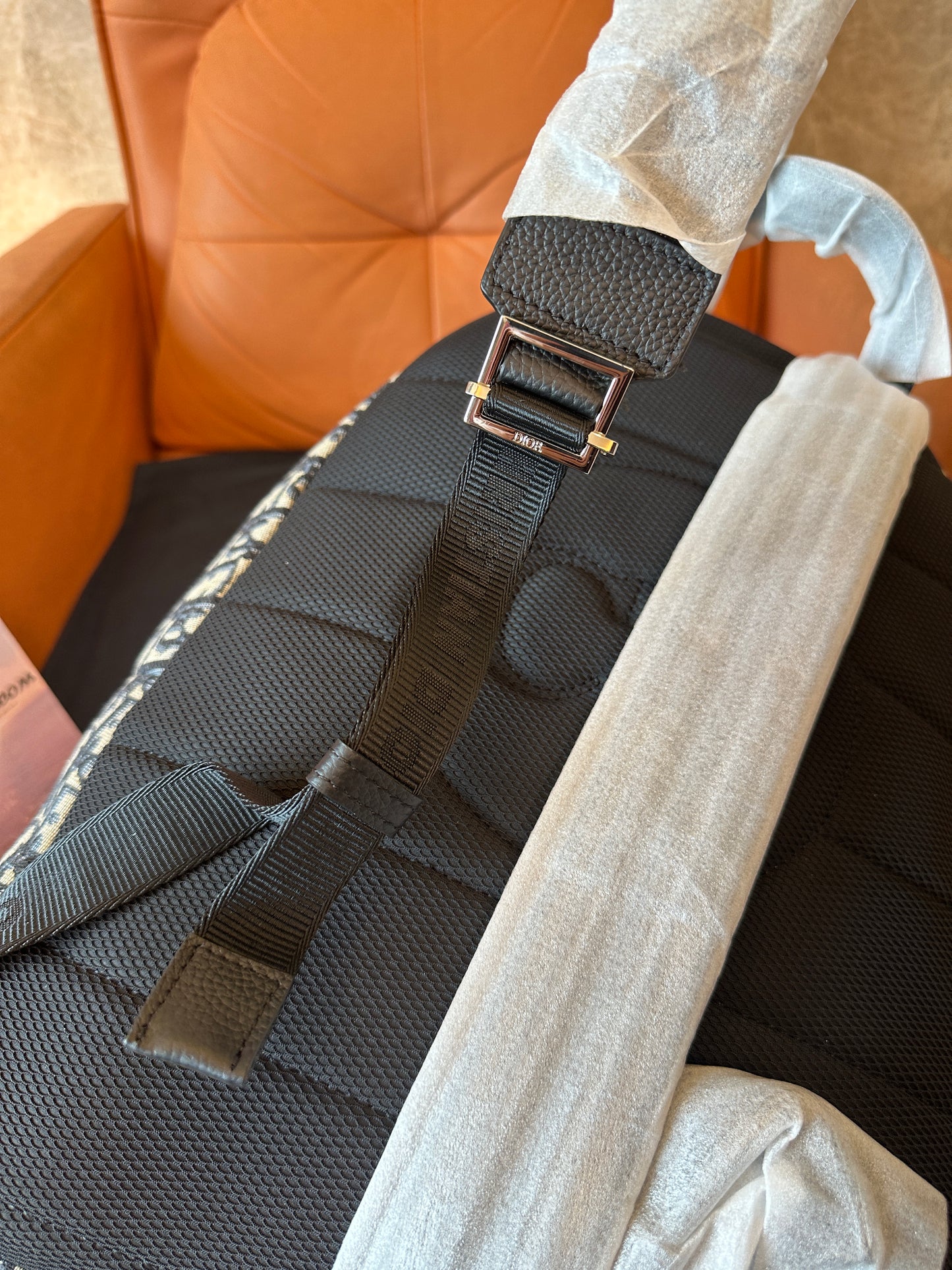 Dior Oblique Canvas Backpack