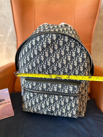 Dior Oblique Canvas Backpack