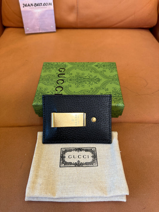 Gucci GG Logo Leather Cardholder