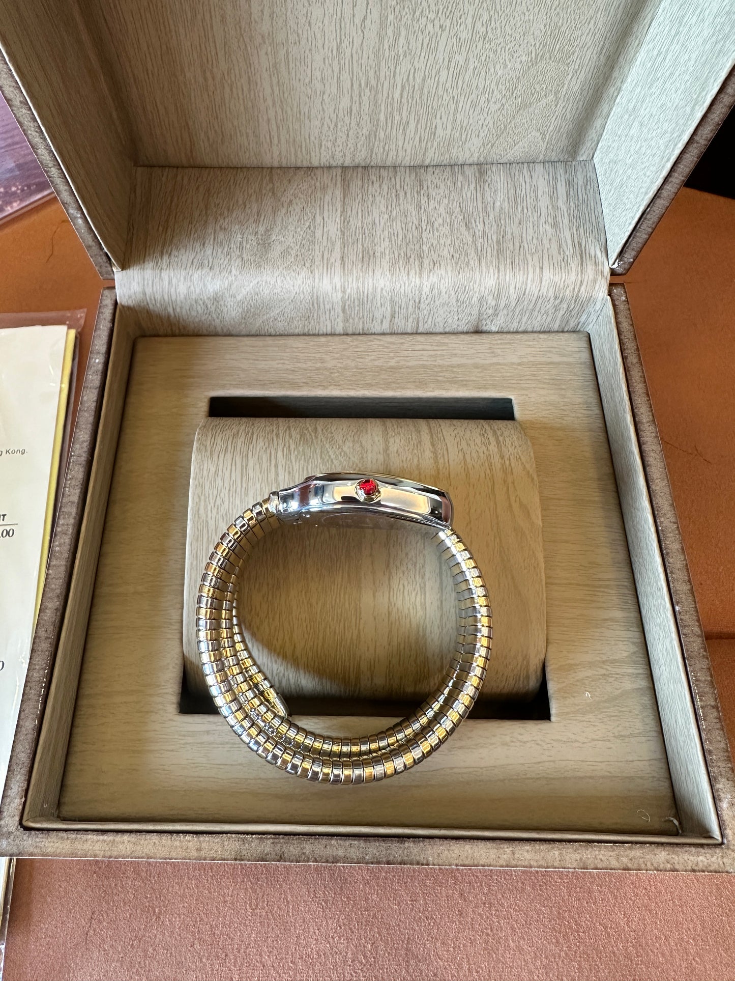 Bvlgari Serpenti Tubogas Diamond Bezel Watch – Two-Coil Bracelet