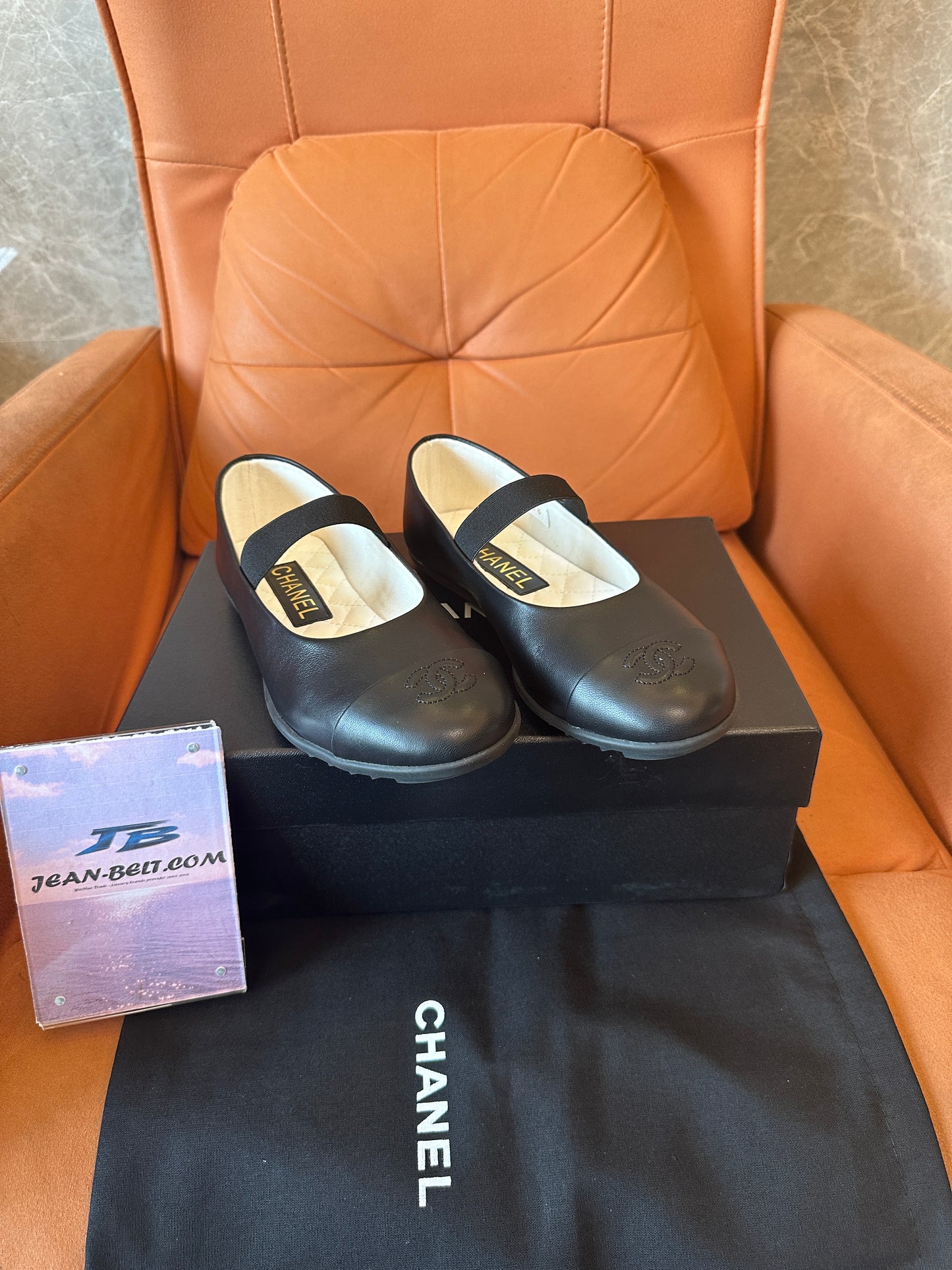 Chanel Quilted Leather Mary Jane Flats