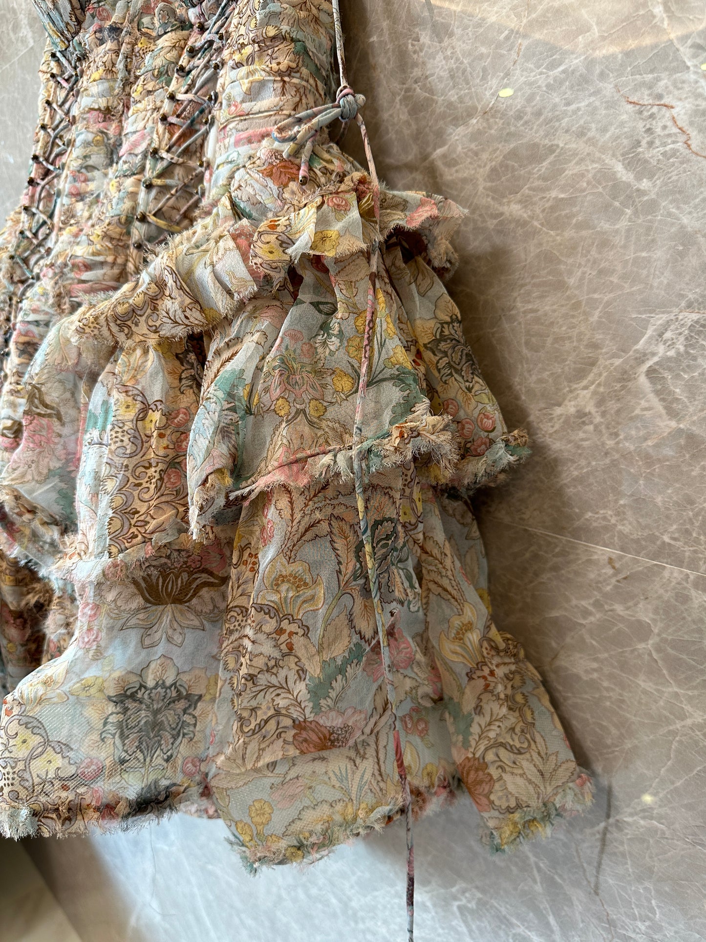 Zimmermann Corset Mini Skirt