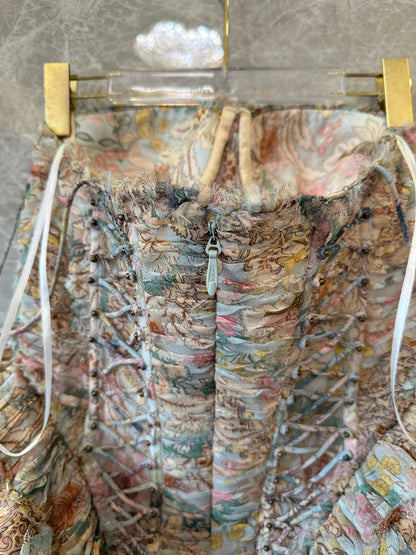 Zimmermann Corset Mini Skirt