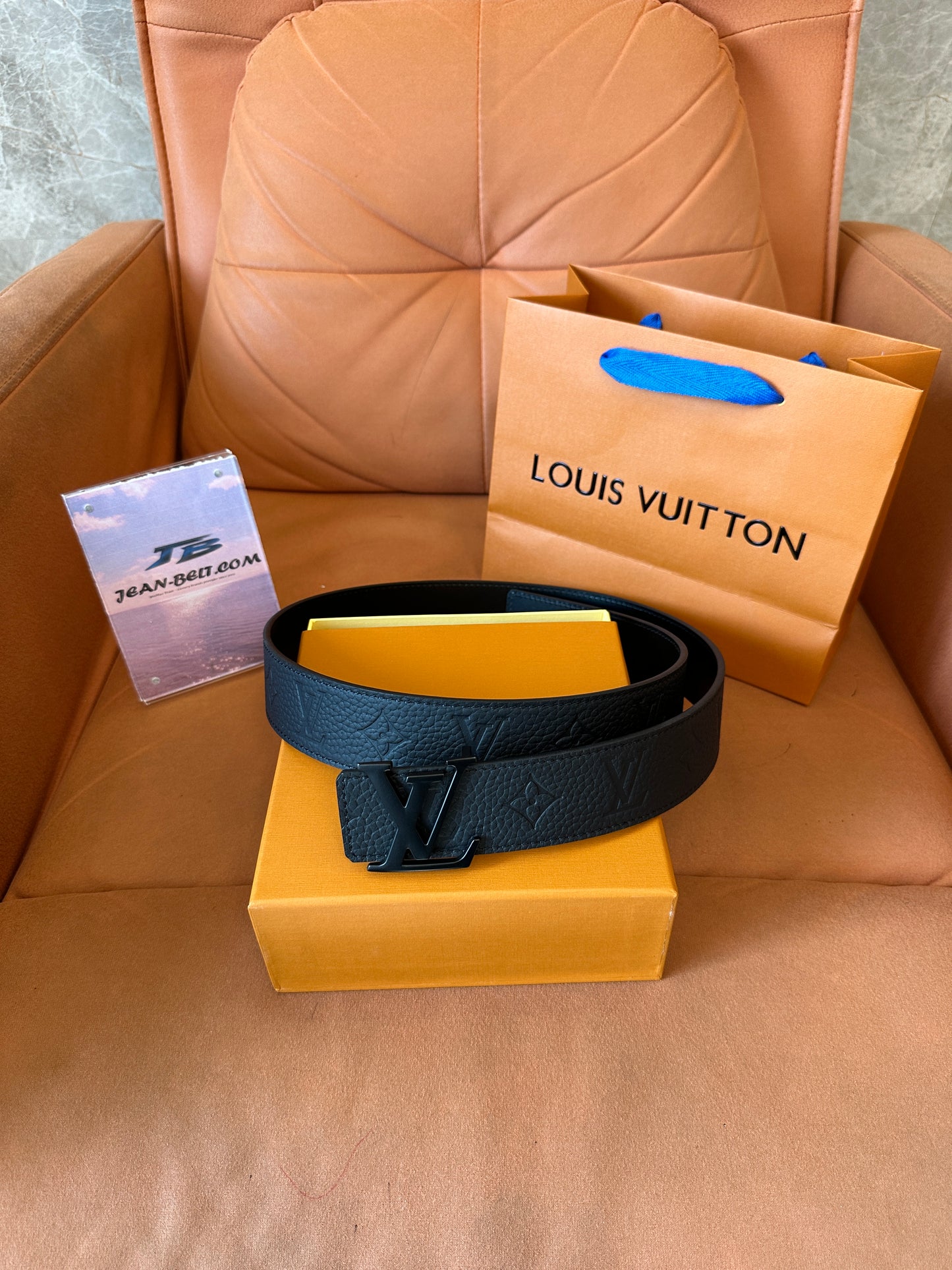 Louis Vuitton LV Initials Empreinte Belt