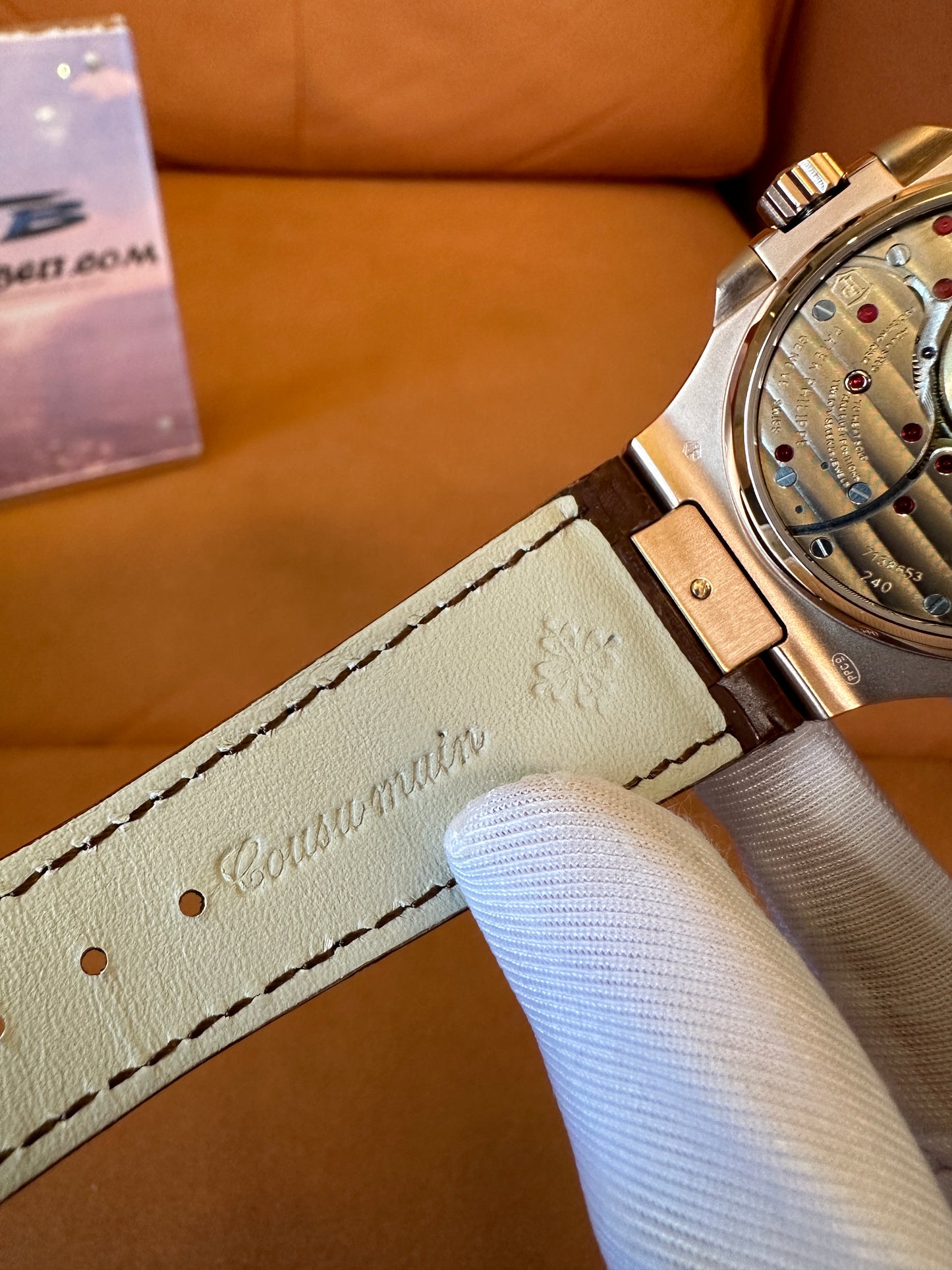 Patek Philippe Nautilus 5712 Rose Gold Brown Dial Automatic