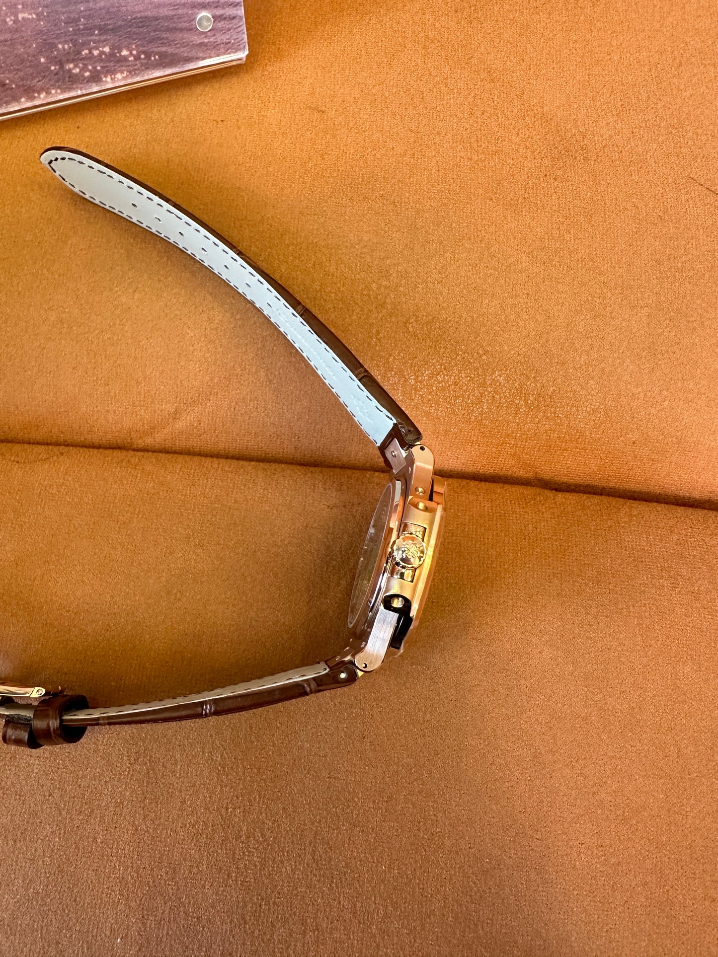 Patek Philippe Nautilus 5712 Rose Gold Brown Dial Automatic