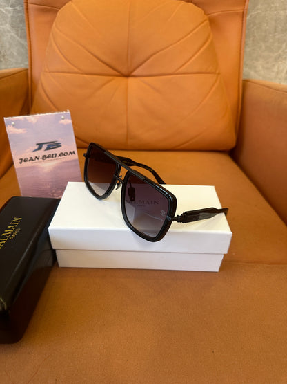 Balmain B-1 Oversized Square Sunglasses