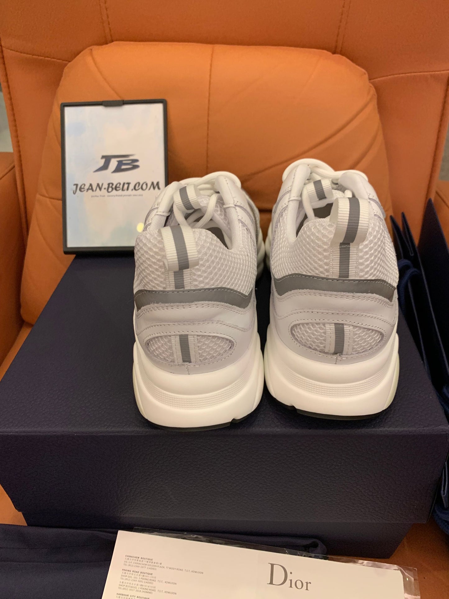 Dior B22 branco prata