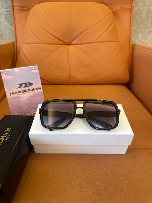 Balmain B-1 Oversized Square Sunglasses