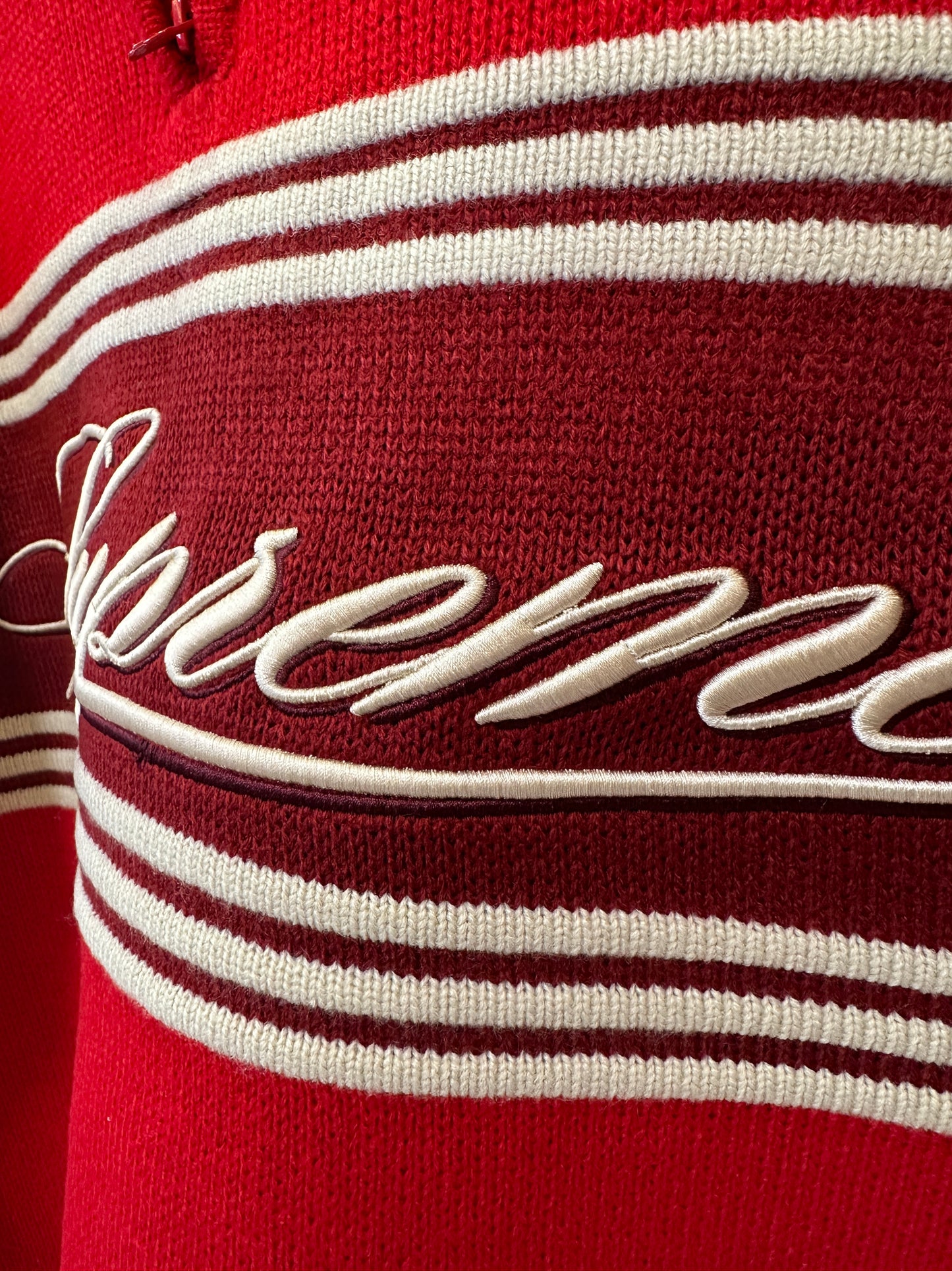 Supreme Script Logo Half-Zip Sweater