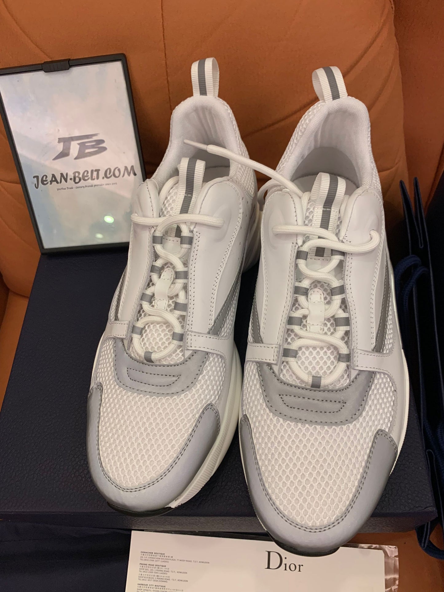Dior B22 branco prata