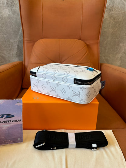 Louis Vuitton Outdoor Messenger PM White Monogram Canvas